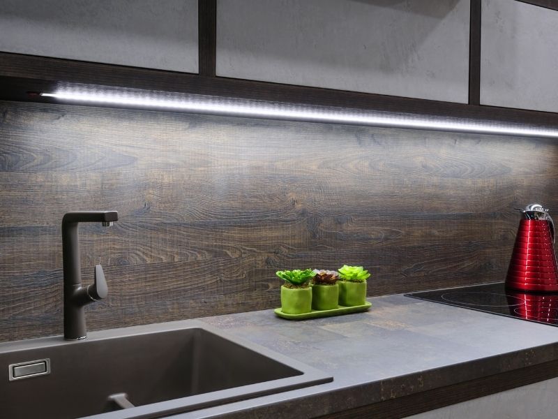 Arredamento con strip led